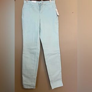 Teal color style and Co. curvy skinny leg jeans size 4